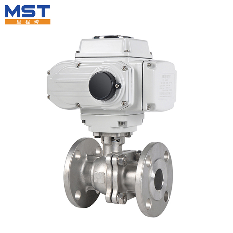 Listrik Flange Ball Valve