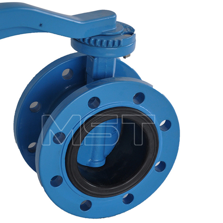 Katup Kupu Flange Manual